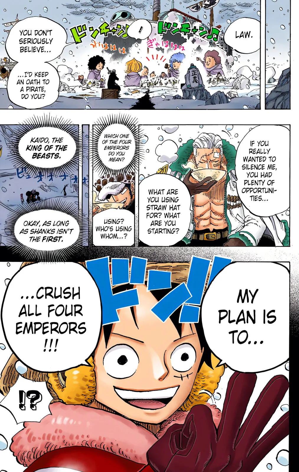 One Piece - Colored Chapter 696 page 18