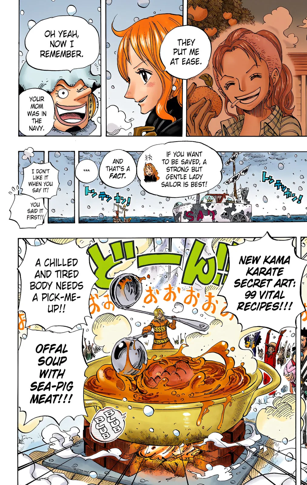One Piece - Colored Chapter 696 page 12