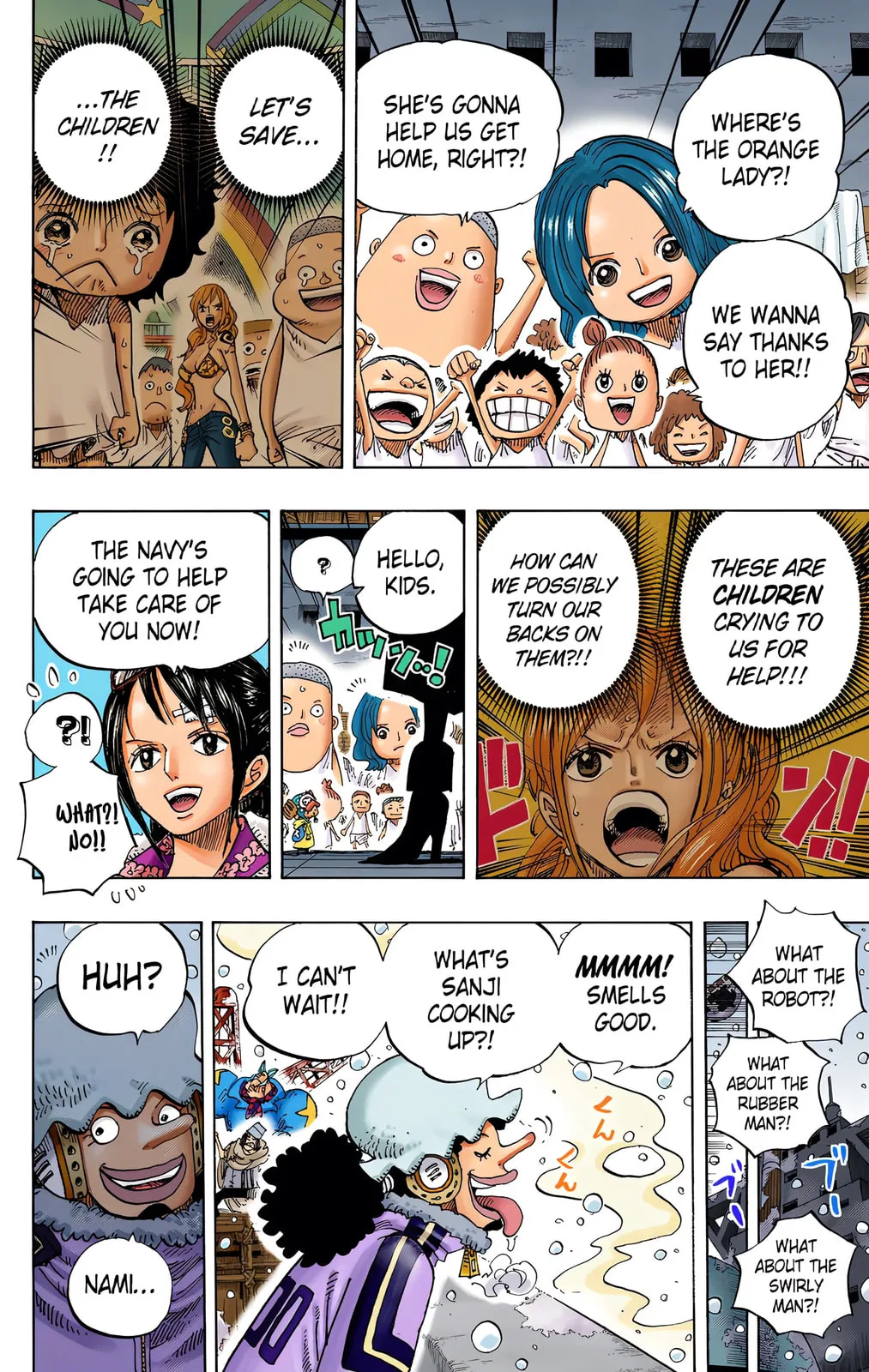 One Piece - Colored Chapter 696 page 10