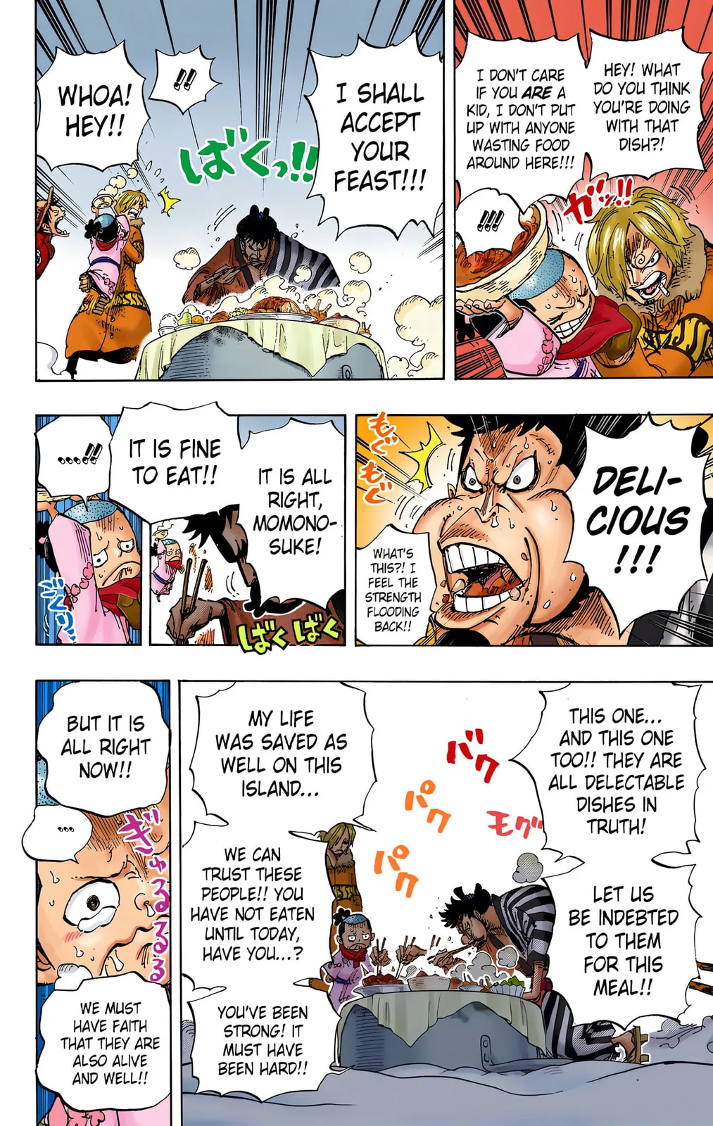 One Piece - Colored Chapter 696 page 14