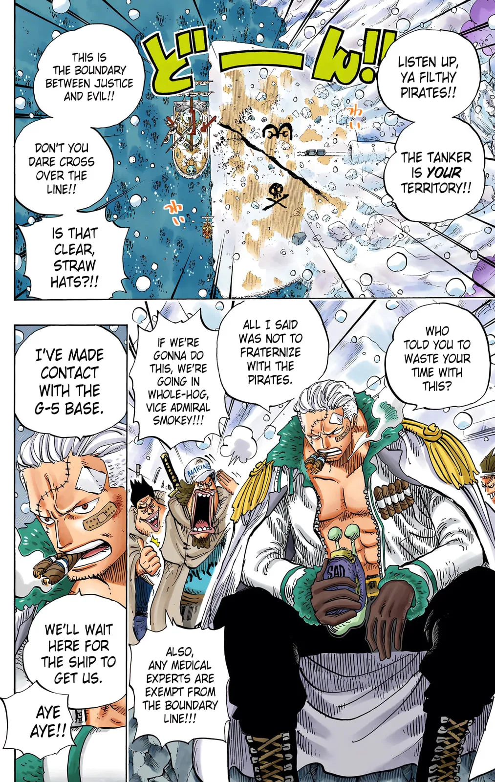 One Piece - Colored Chapter 696 page 2