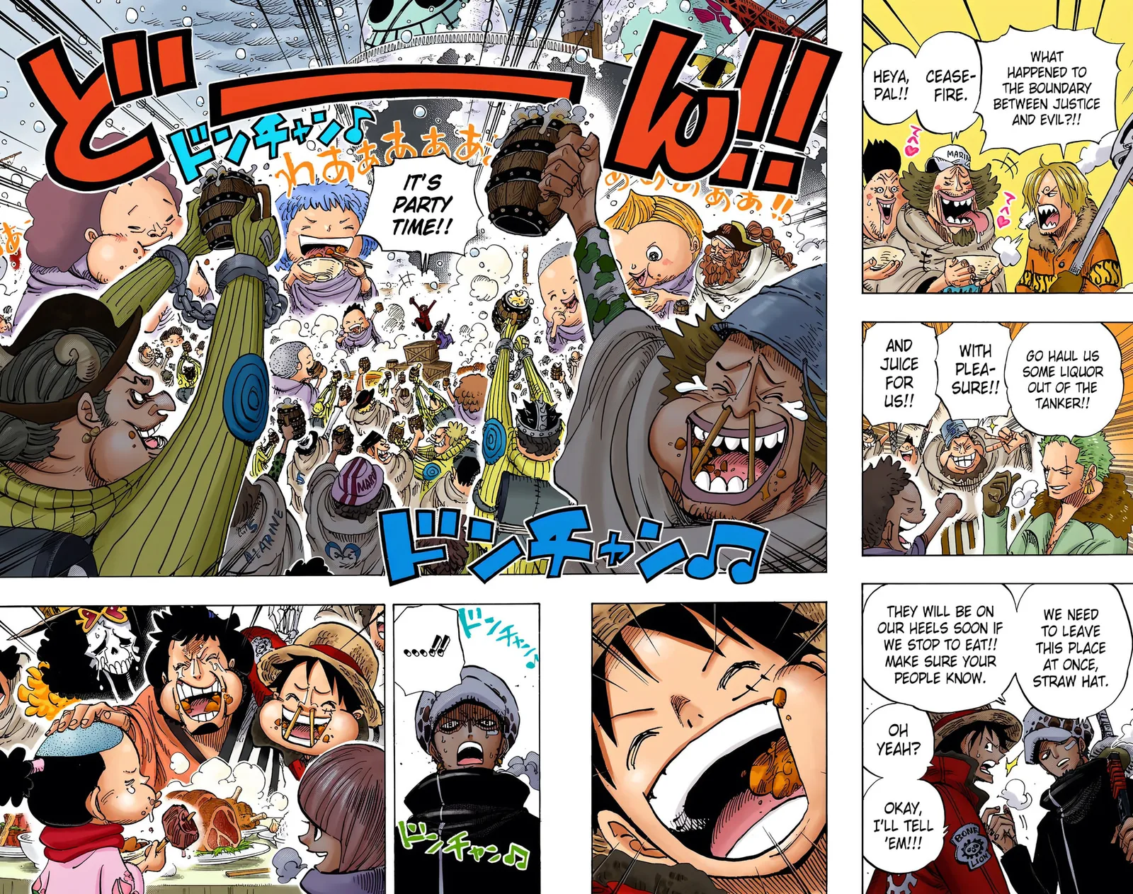 One Piece - Colored Chapter 696 page 16