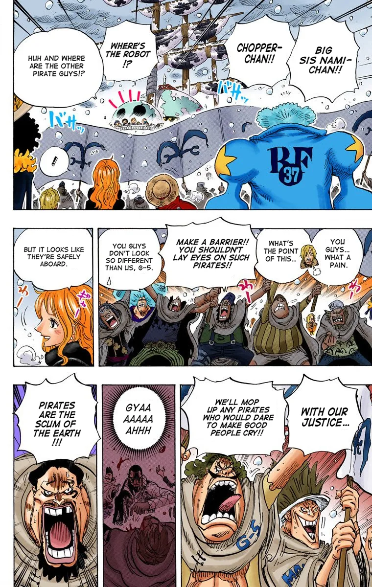 One Piece - Colored Chapter 697 page 7