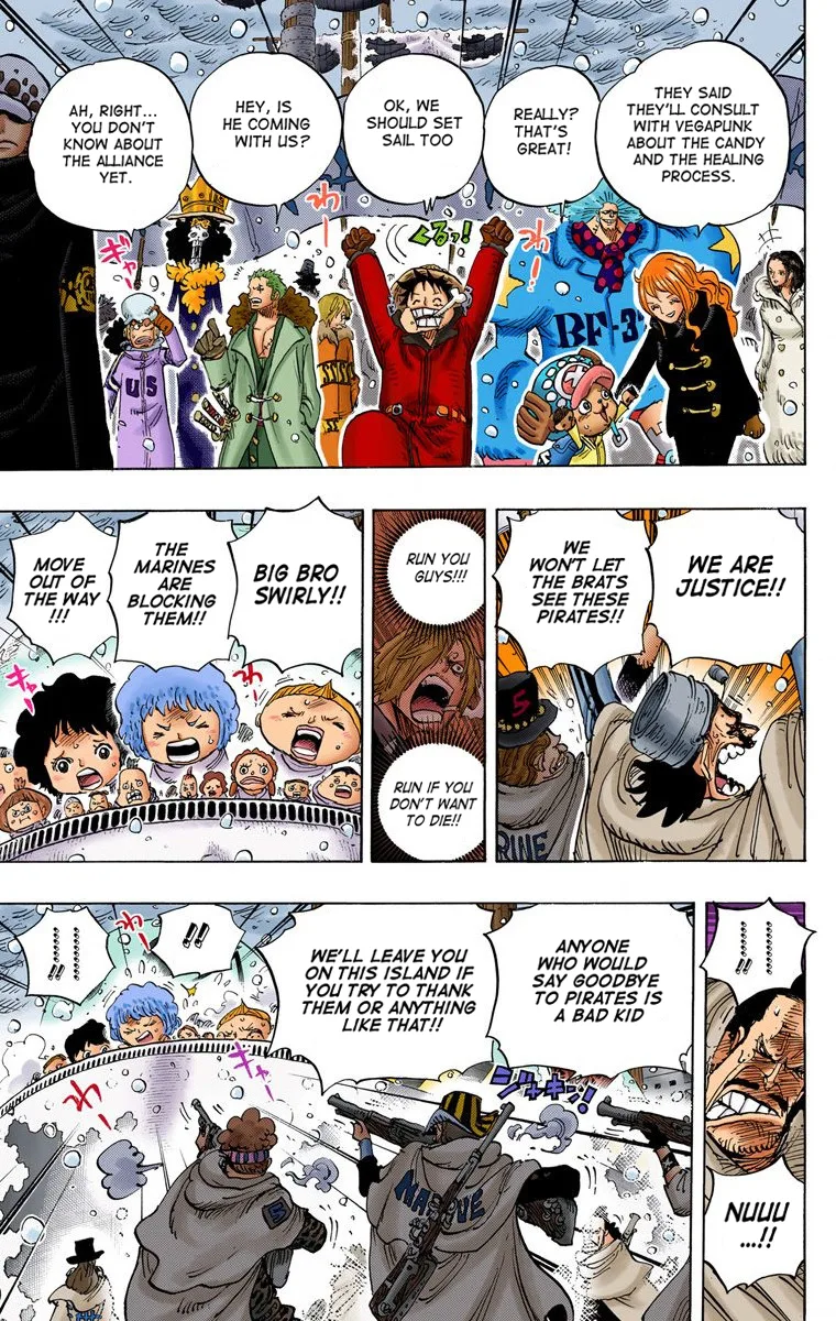 One Piece - Colored Chapter 697 page 8