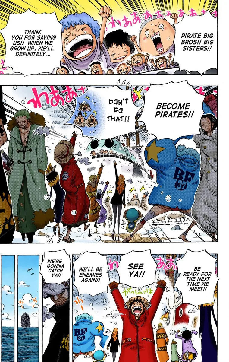 One Piece - Colored Chapter 697 page 12