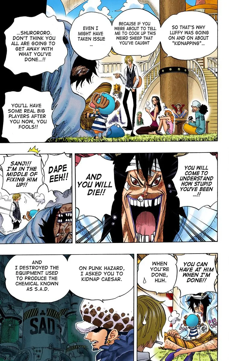 One Piece - Colored Chapter 698 page 14