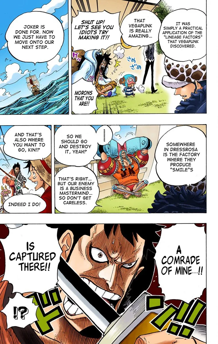 One Piece - Colored Chapter 698 page 18