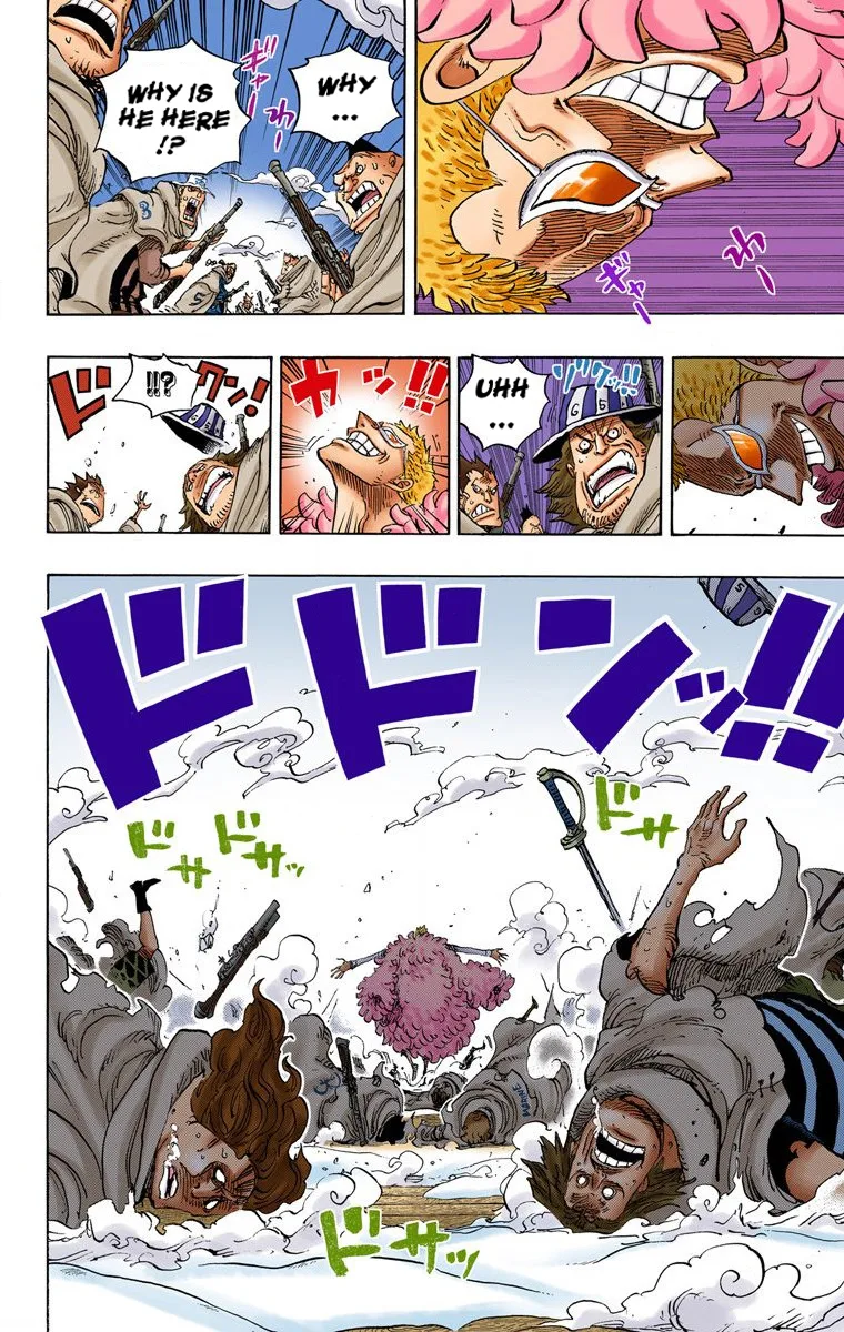 One Piece - Colored Chapter 698 page 7