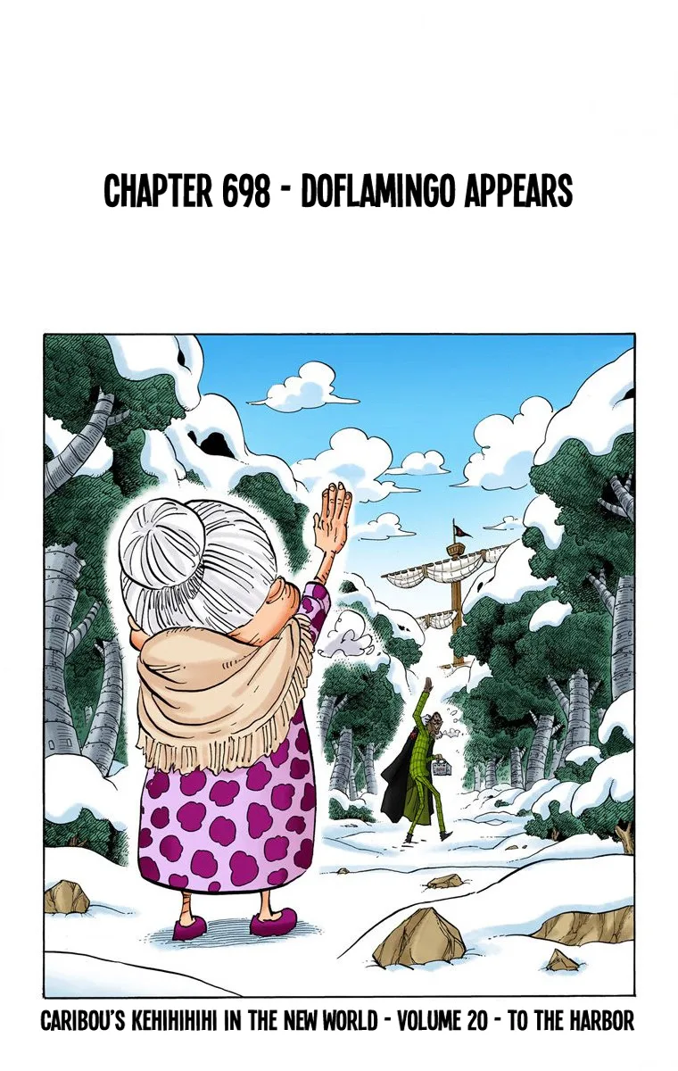 One Piece - Colored Chapter 698 page 2