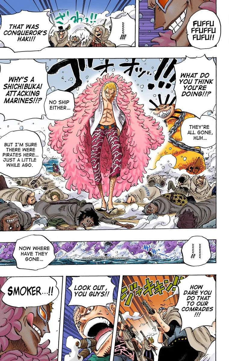 One Piece - Colored Chapter 698 page 8