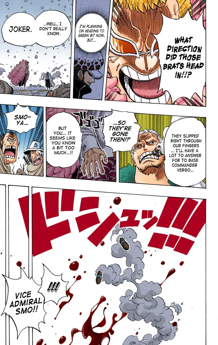 One Piece - Colored Chapter 698 page 10