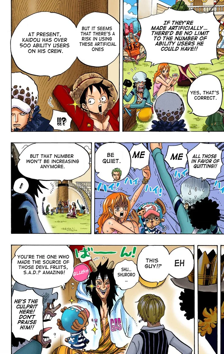 One Piece - Colored Chapter 698 page 17
