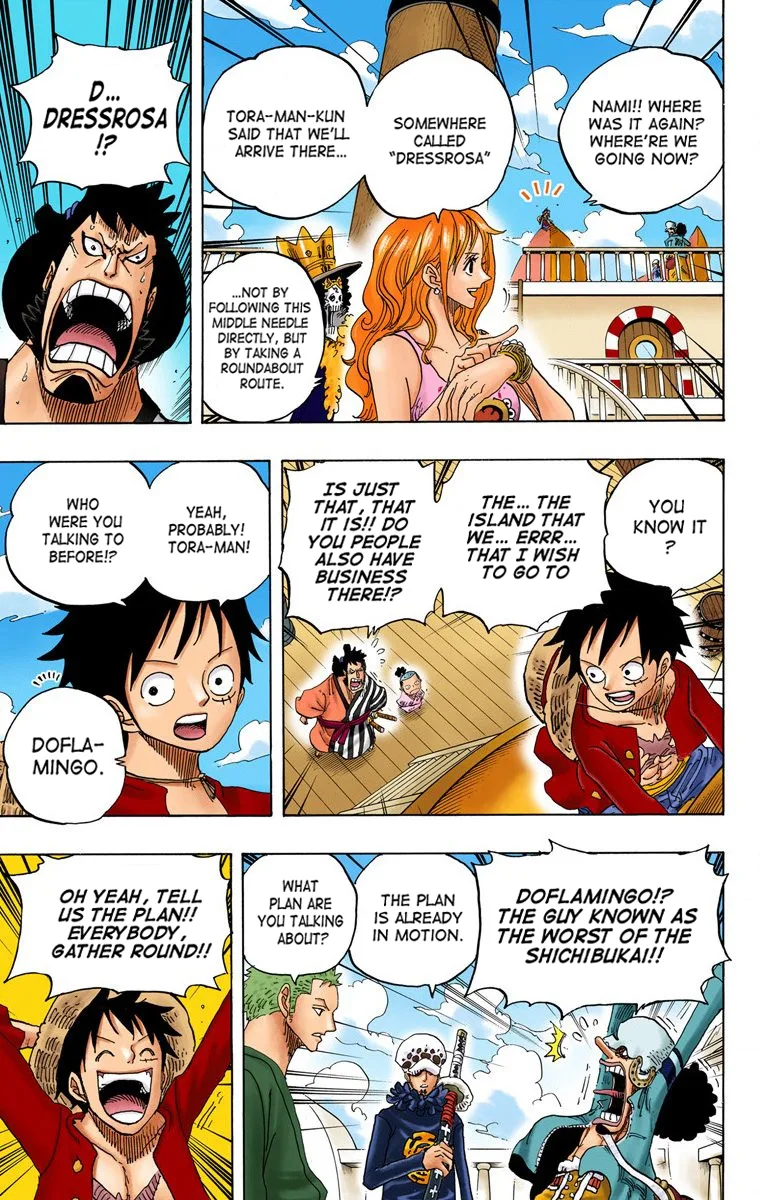 One Piece - Colored Chapter 698 page 12