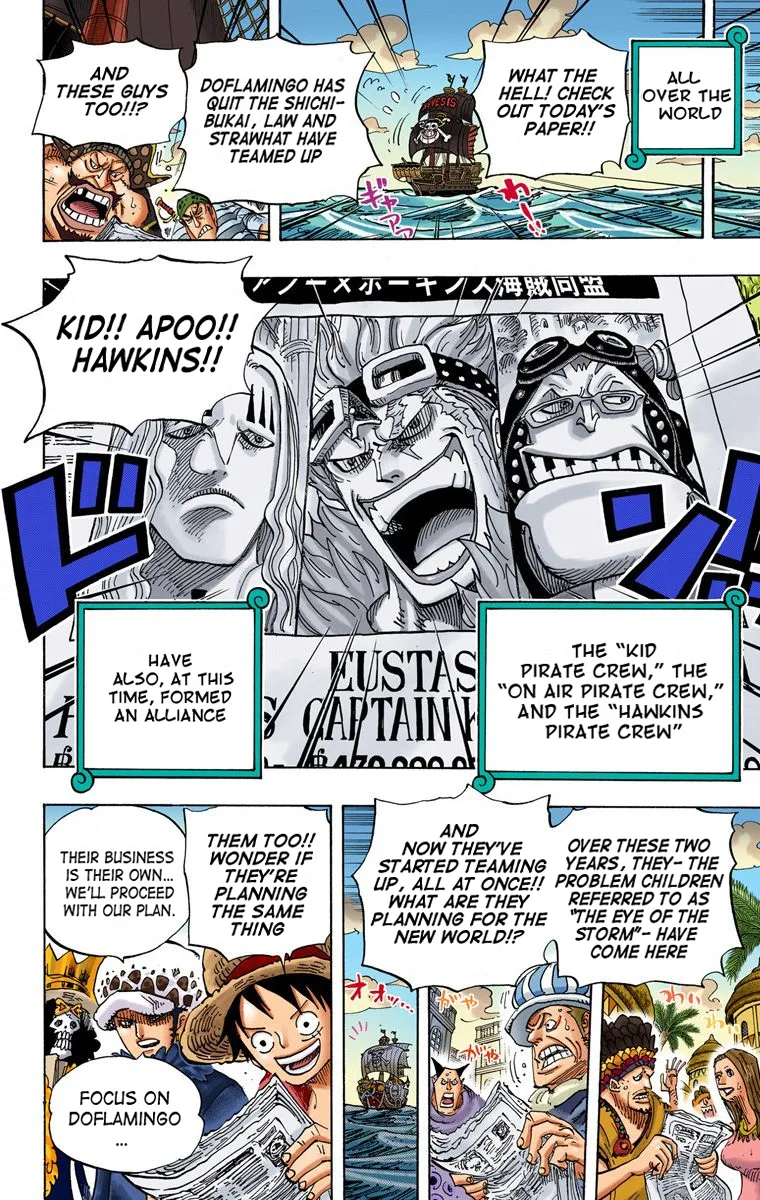 One Piece - Colored Chapter 699 page 18