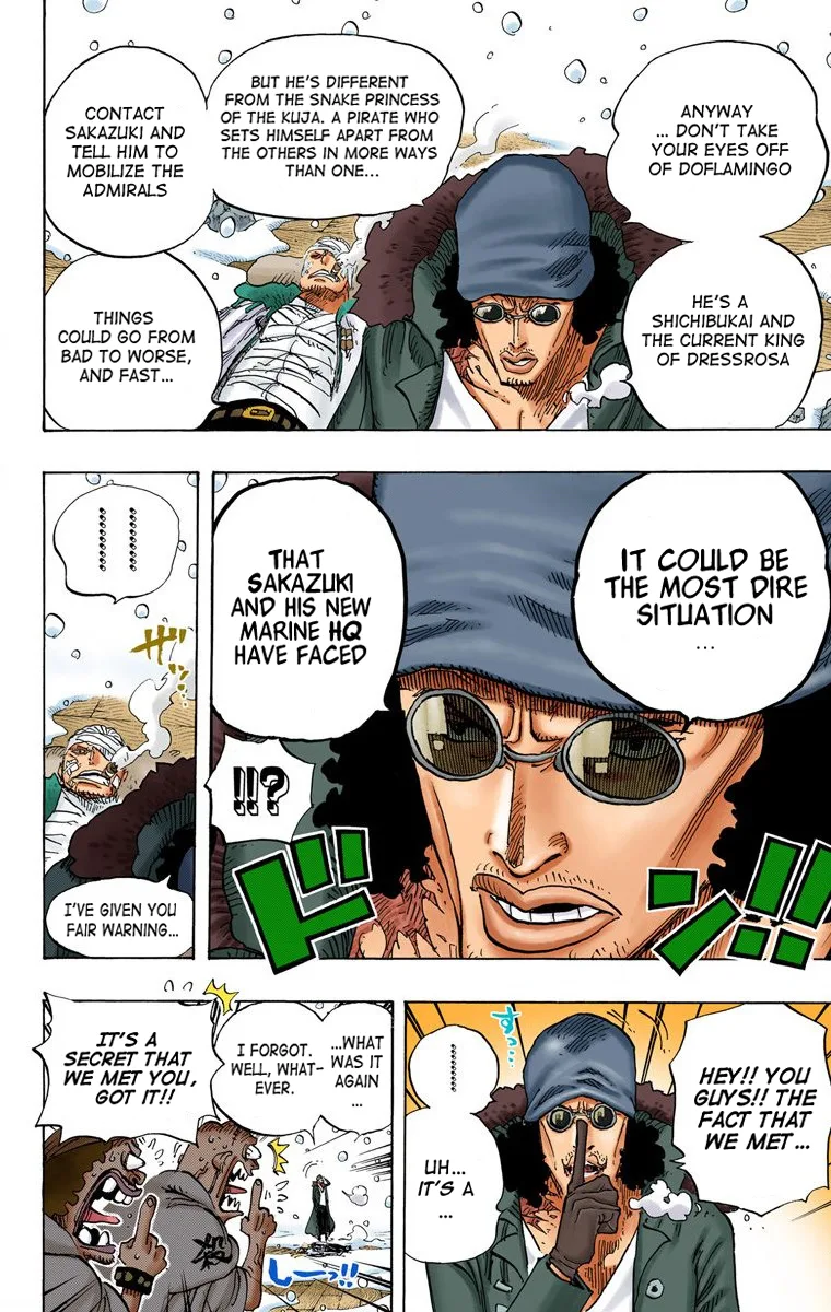 One Piece - Colored Chapter 699 page 10