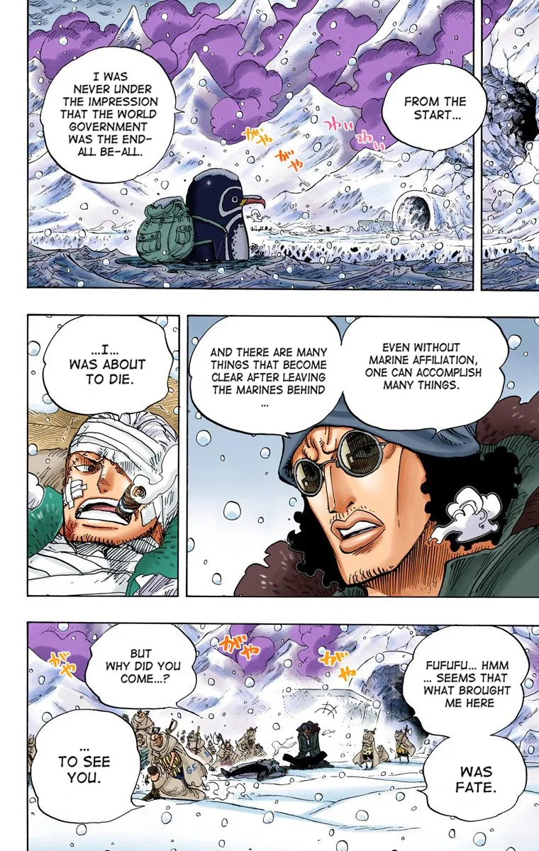 One Piece - Colored Chapter 699 page 8