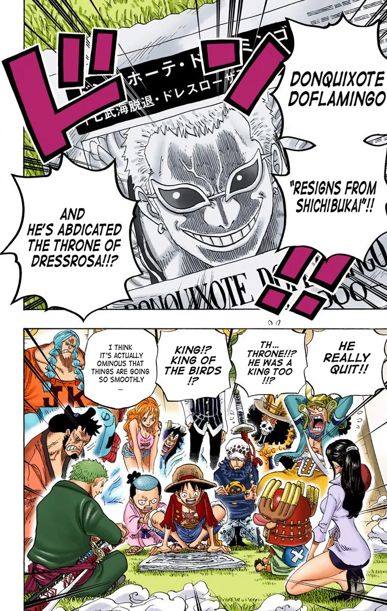 One Piece - Colored Chapter 699 page 16
