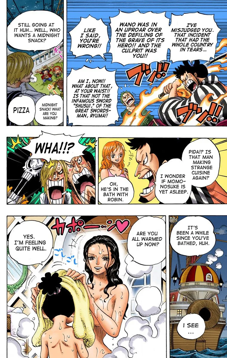 One Piece - Colored Chapter 699 page 12