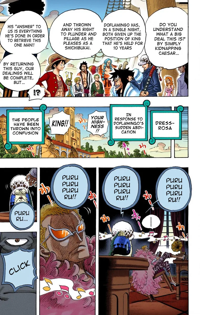 One Piece - Colored Chapter 699 page 19
