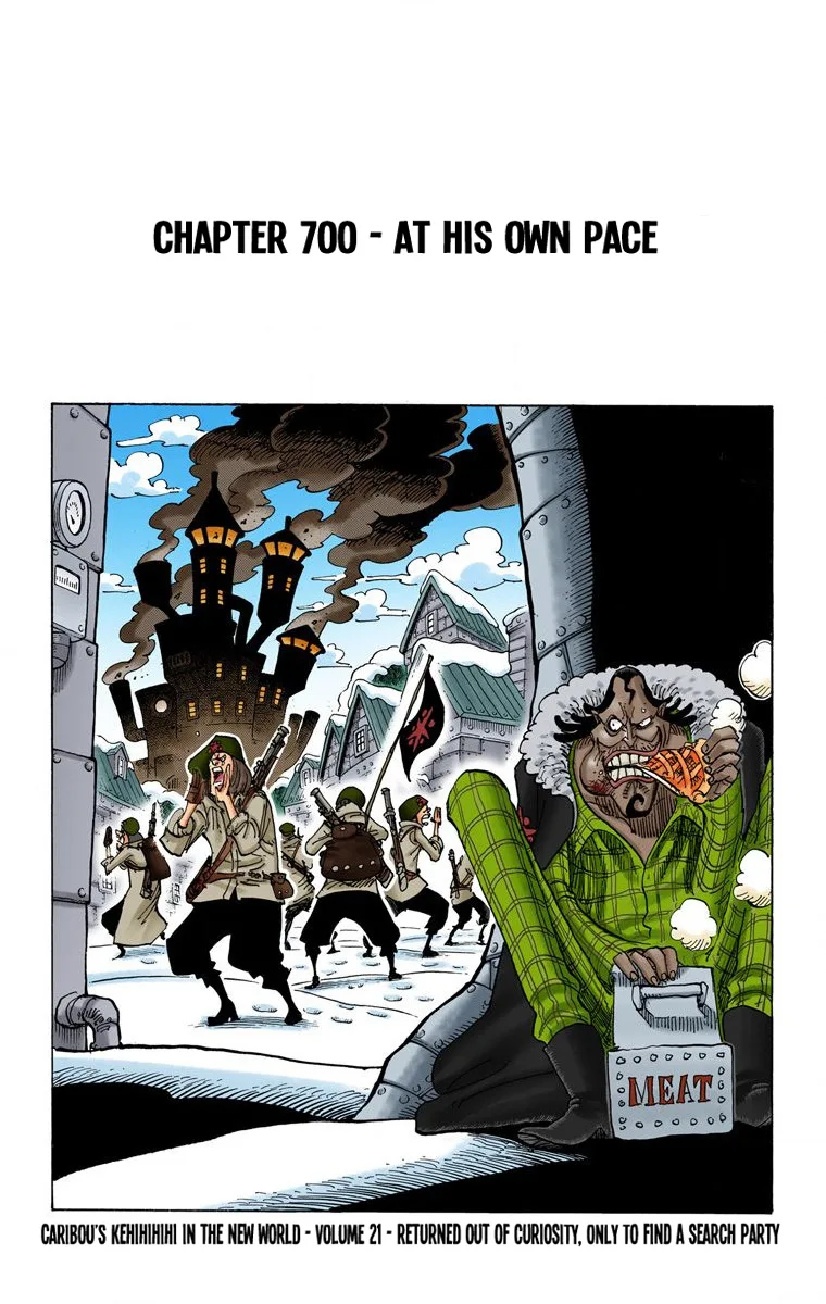 One Piece - Colored Chapter 700 page 2