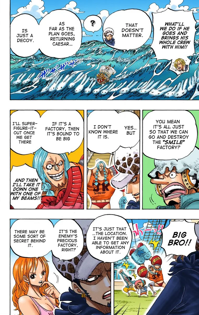 One Piece - Colored Chapter 700 page 9