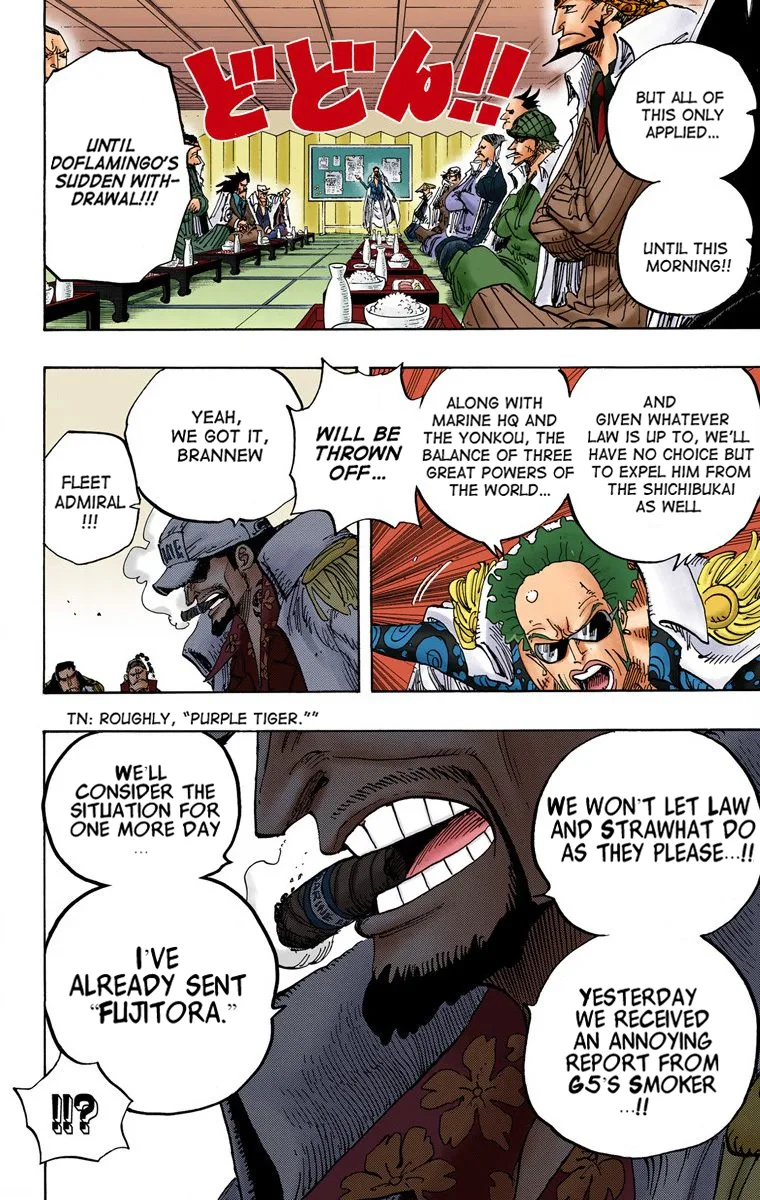One Piece - Colored Chapter 700 page 15