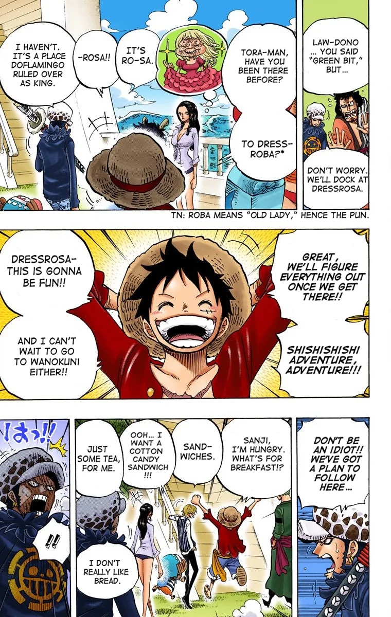One Piece - Colored Chapter 700 page 10
