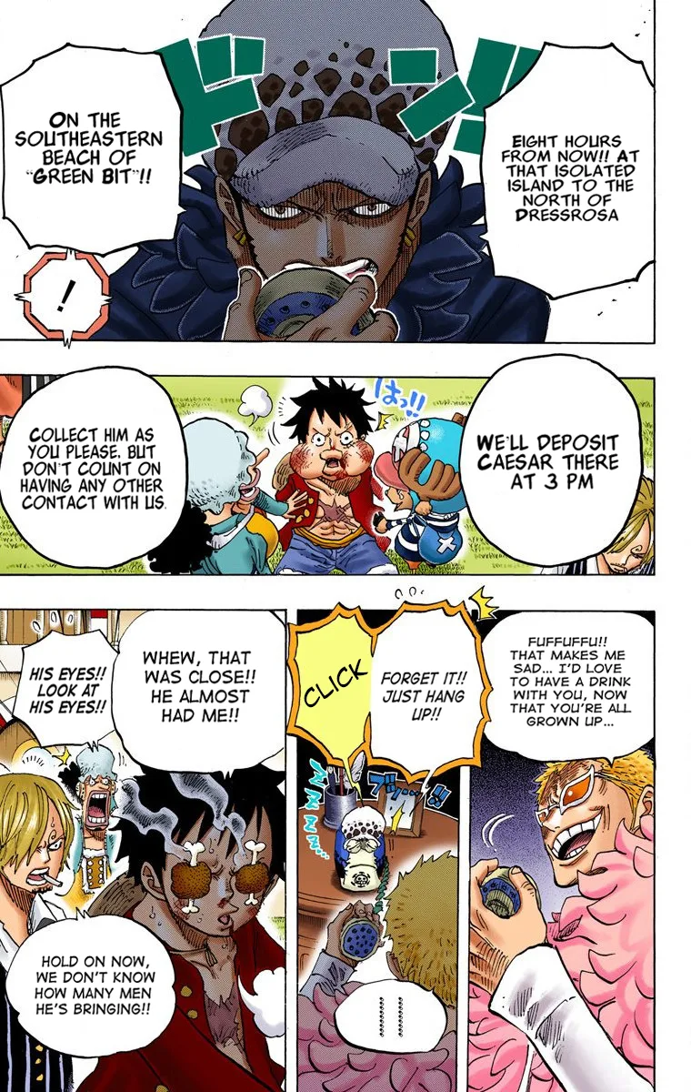 One Piece - Colored Chapter 700 page 8