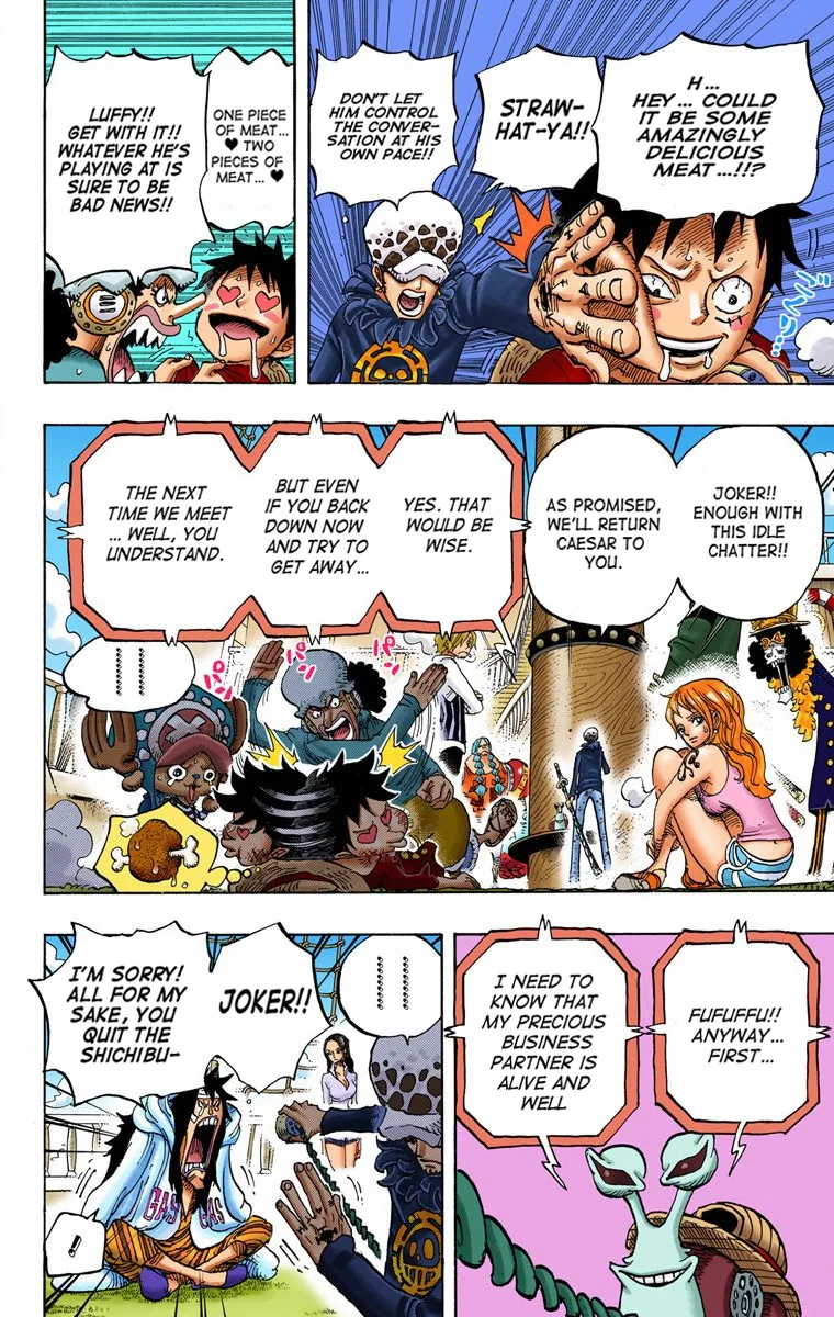 One Piece - Colored Chapter 700 page 7