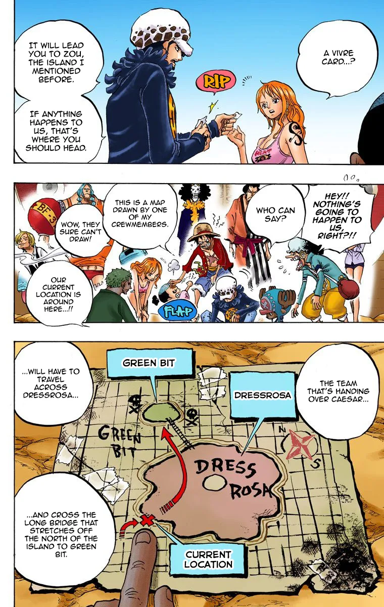 One Piece - Colored Chapter 701 page 12