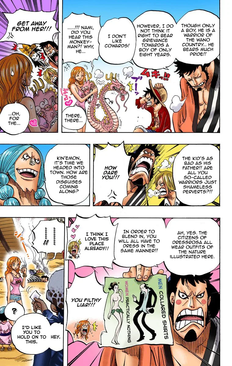 One Piece - Colored Chapter 701 page 11