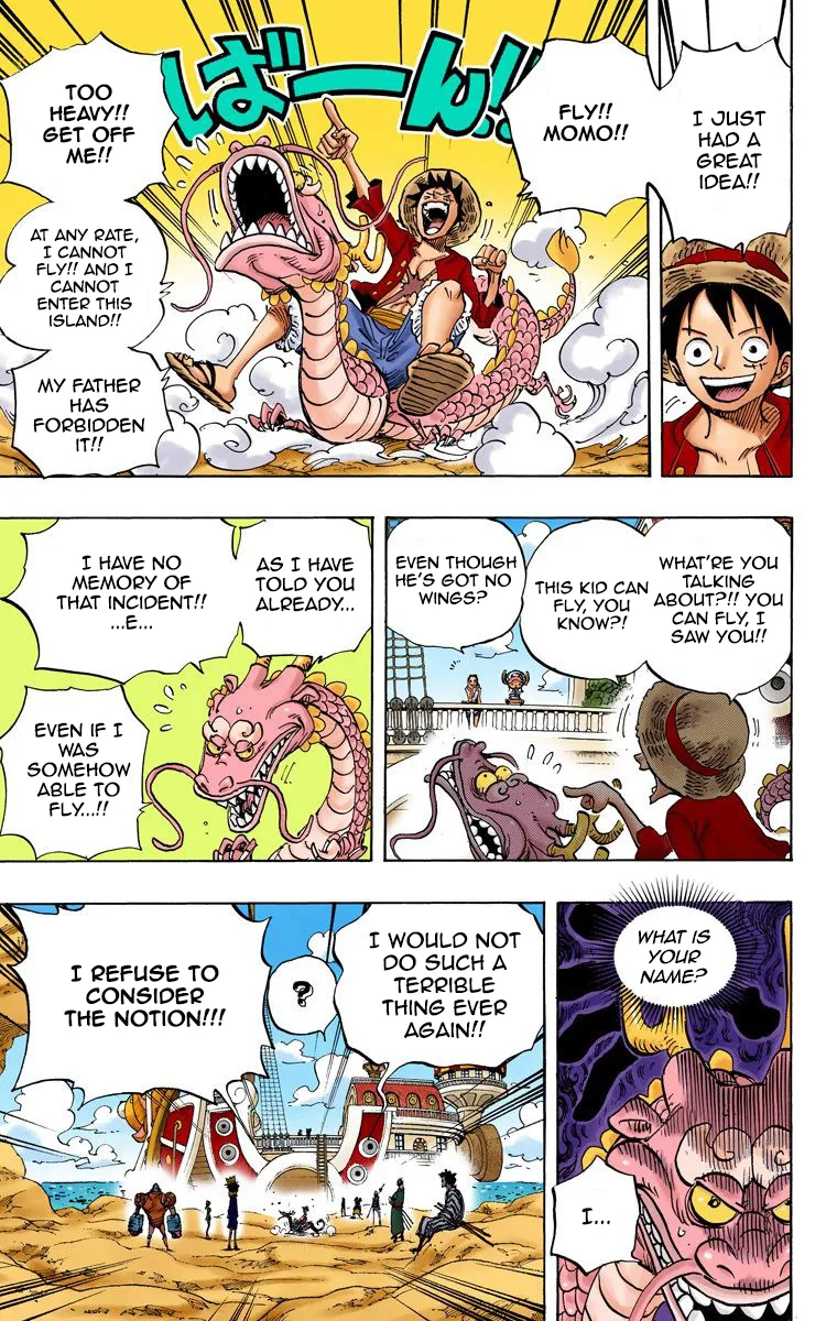 One Piece - Colored Chapter 701 page 9