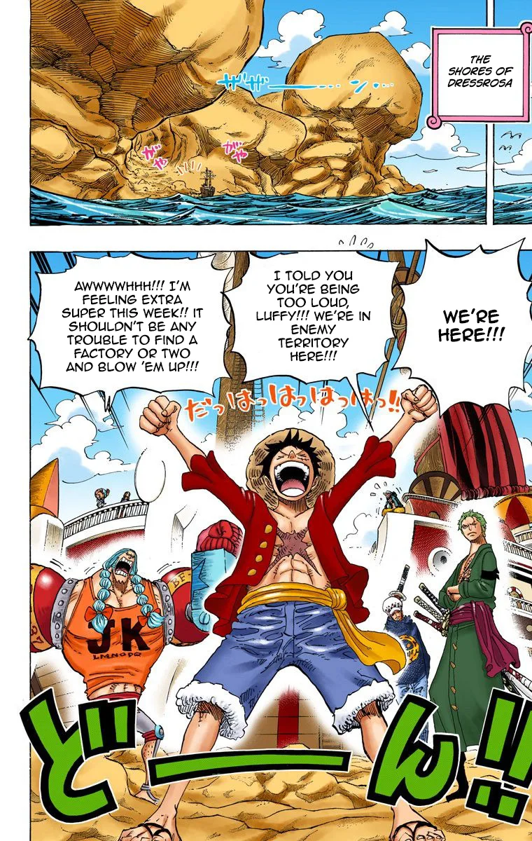 One Piece - Colored Chapter 701 page 8