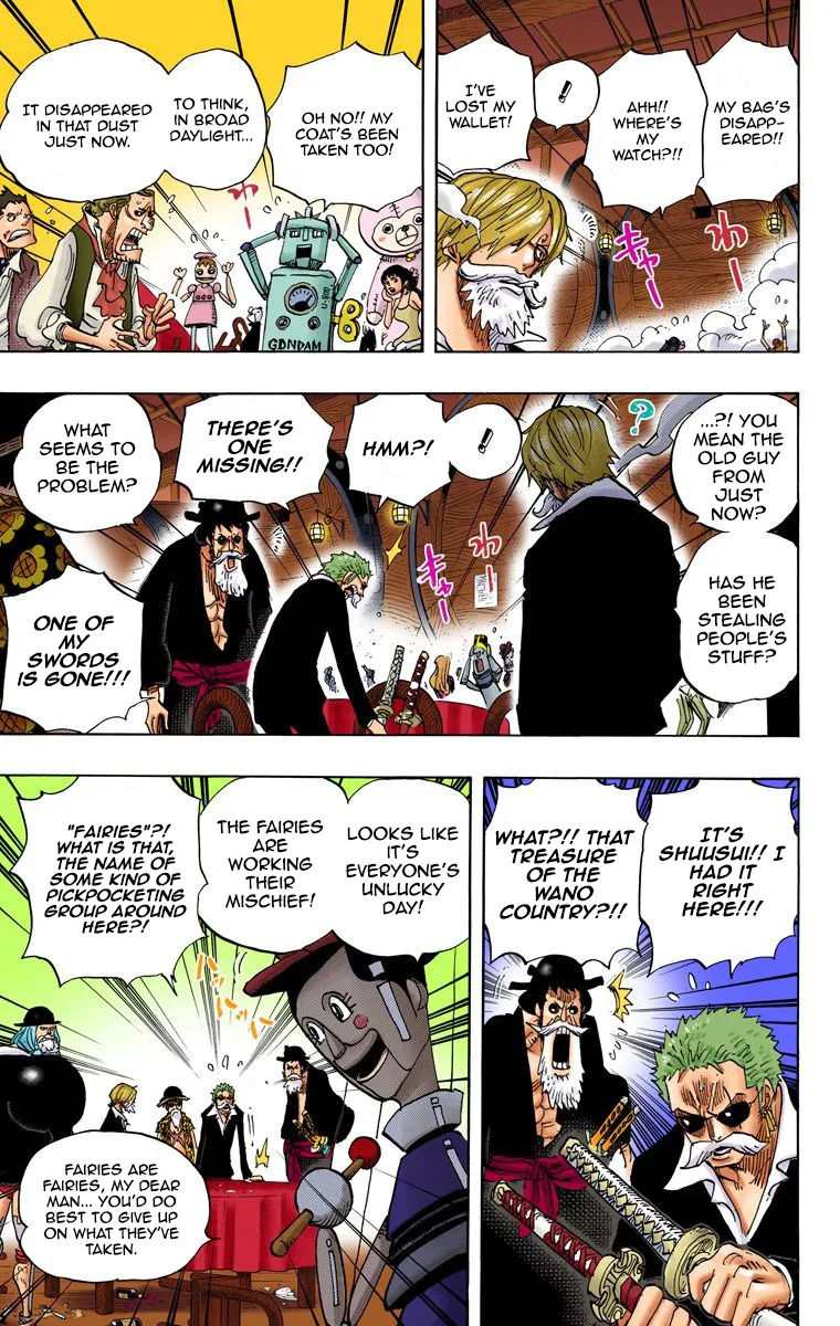 One Piece - Colored Chapter 702 page 6