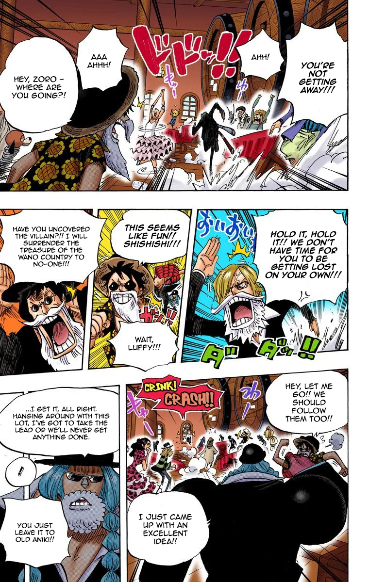 One Piece - Colored Chapter 702 page 8