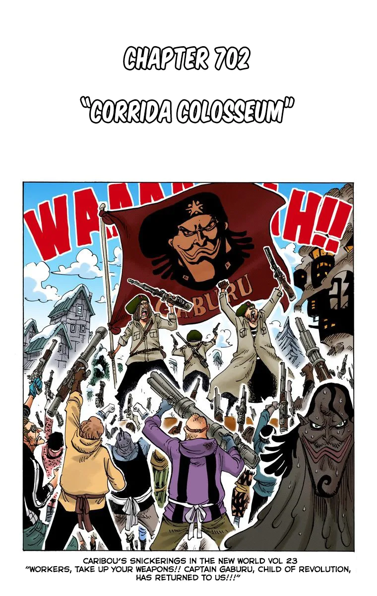 One Piece - Colored Chapter 702 page 2