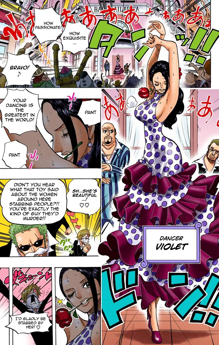 One Piece - Colored Chapter 703 page 8