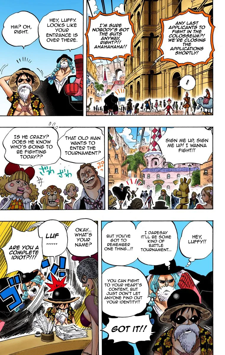 One Piece - Colored Chapter 703 page 16