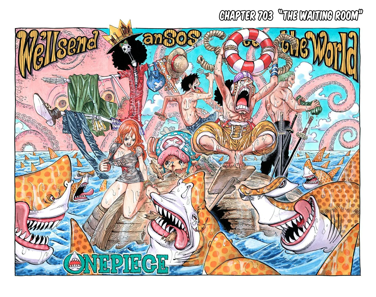 One Piece - Colored Chapter 703 page 2