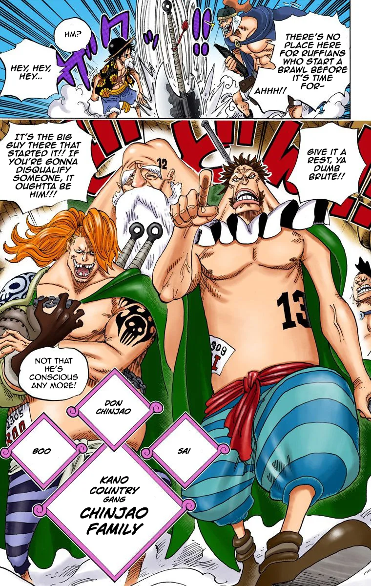 One Piece - Colored Chapter 704 page 4
