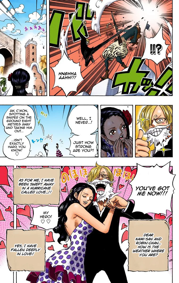 One Piece - Colored Chapter 705 page 16