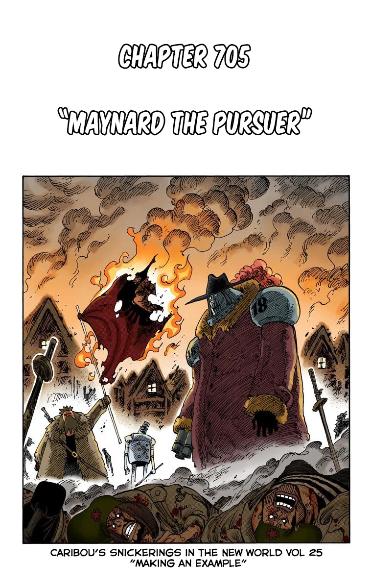 One Piece - Colored Chapter 705 page 2