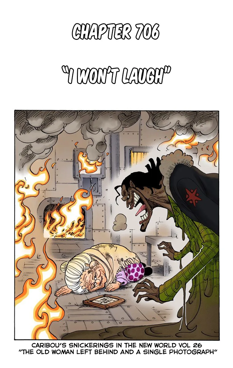 One Piece - Colored Chapter 706 page 2