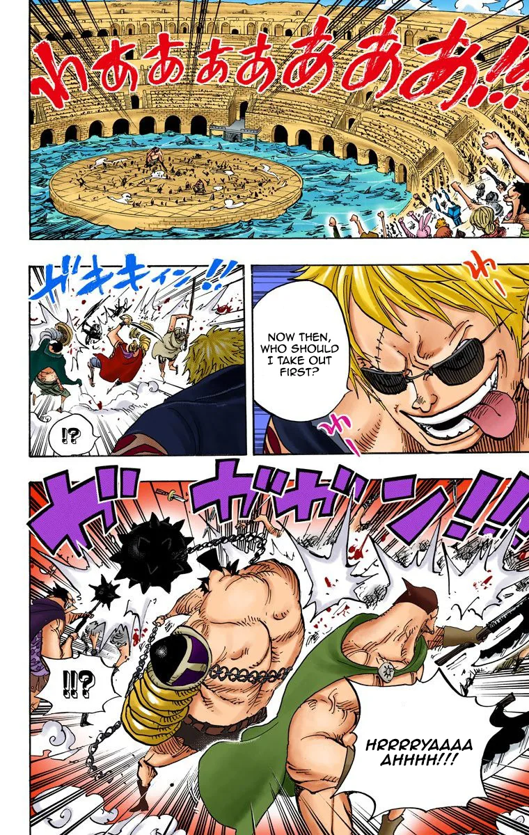 One Piece - Colored Chapter 706 page 14
