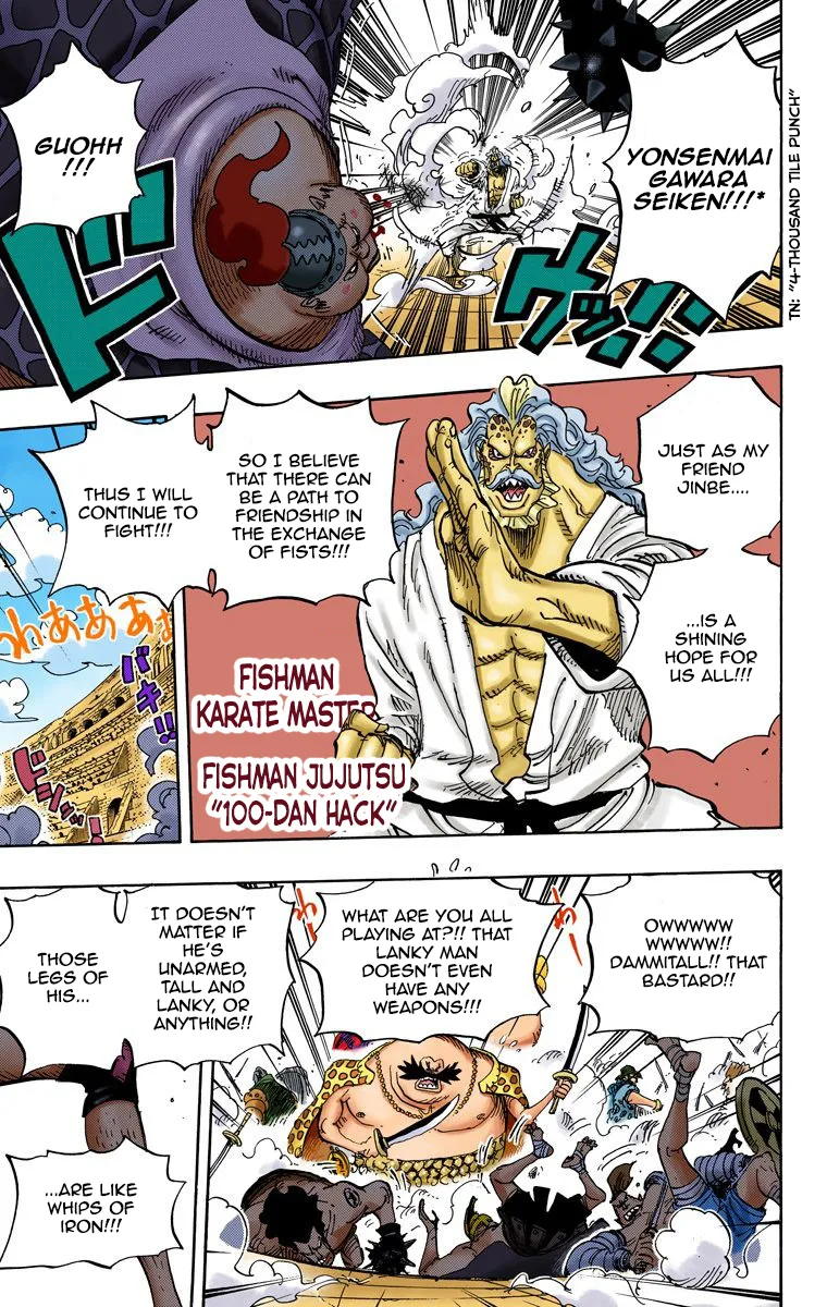 One Piece - Colored Chapter 707 page 12