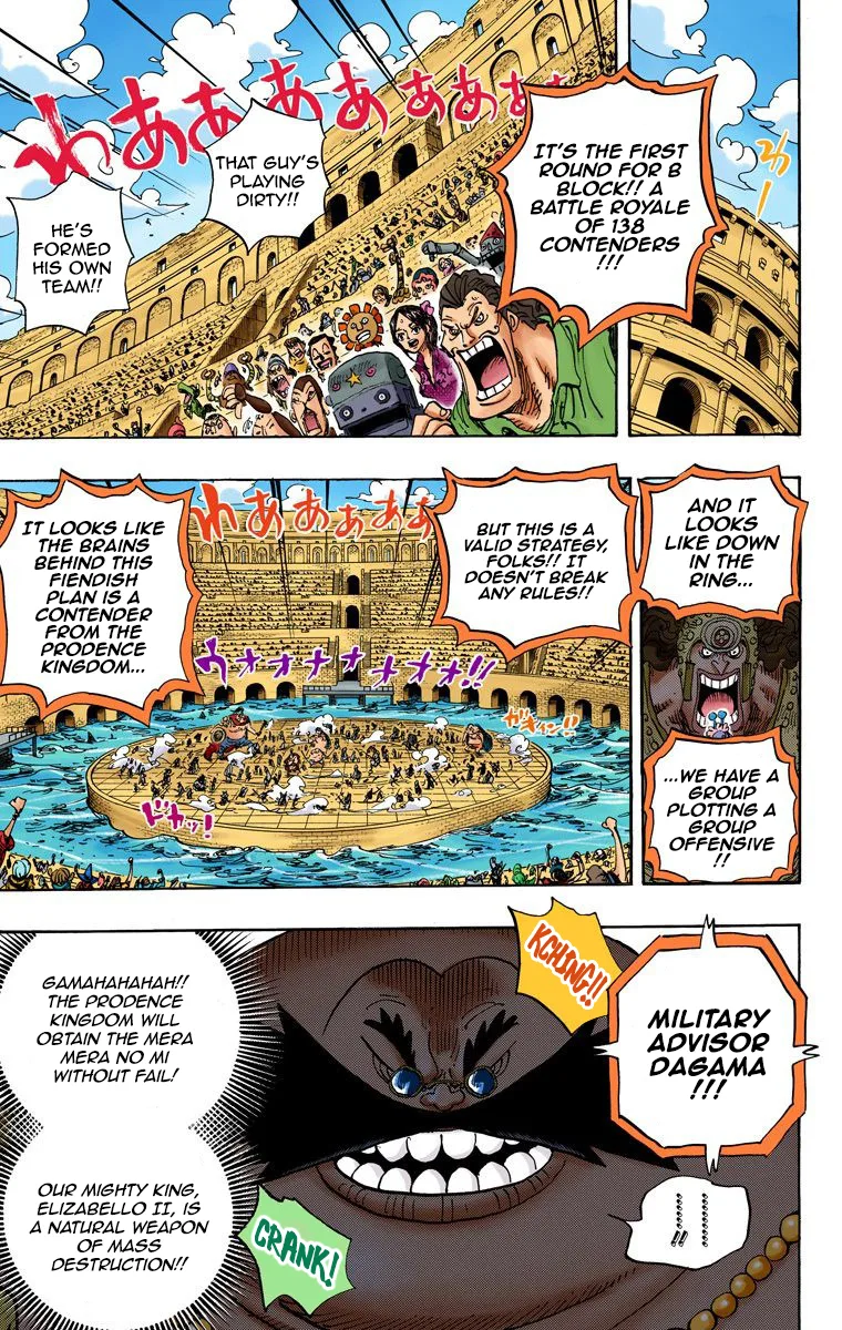 One Piece - Colored Chapter 707 page 4
