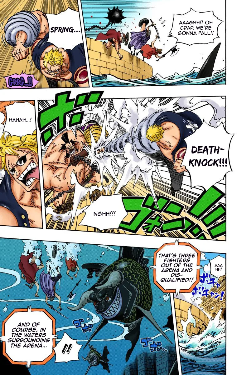 One Piece - Colored Chapter 707 page 8