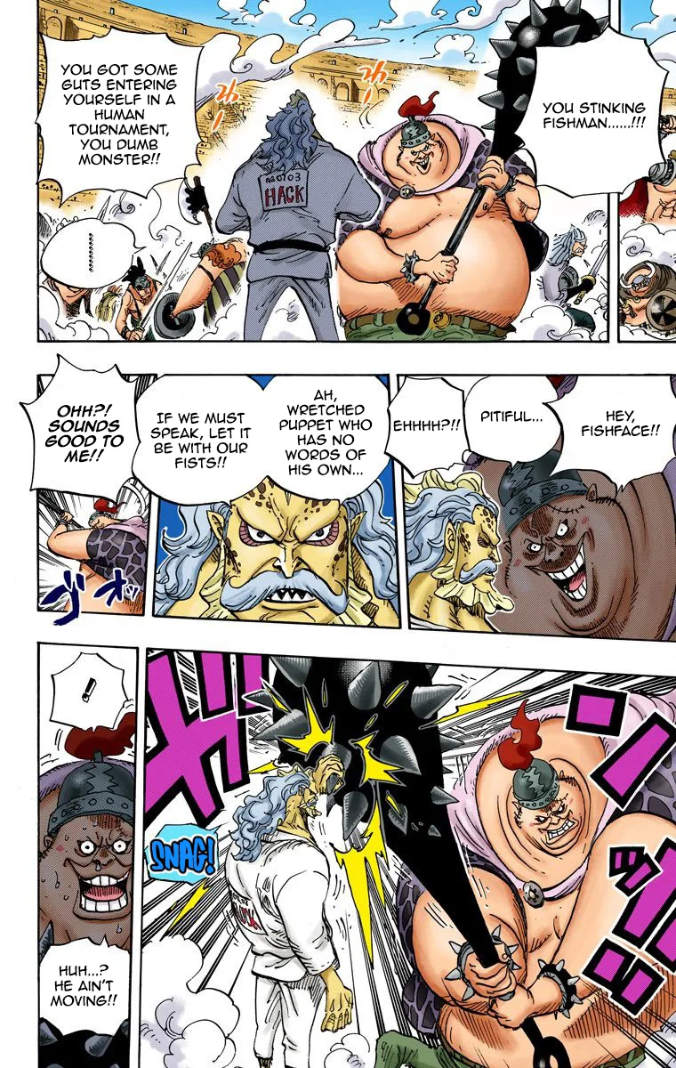 One Piece - Colored Chapter 707 page 11