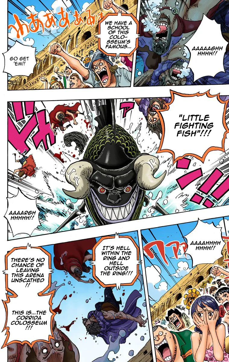 One Piece - Colored Chapter 707 page 9