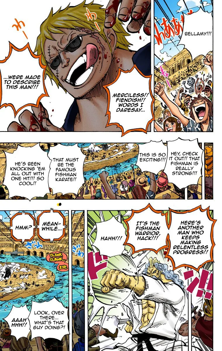 One Piece - Colored Chapter 708 page 14